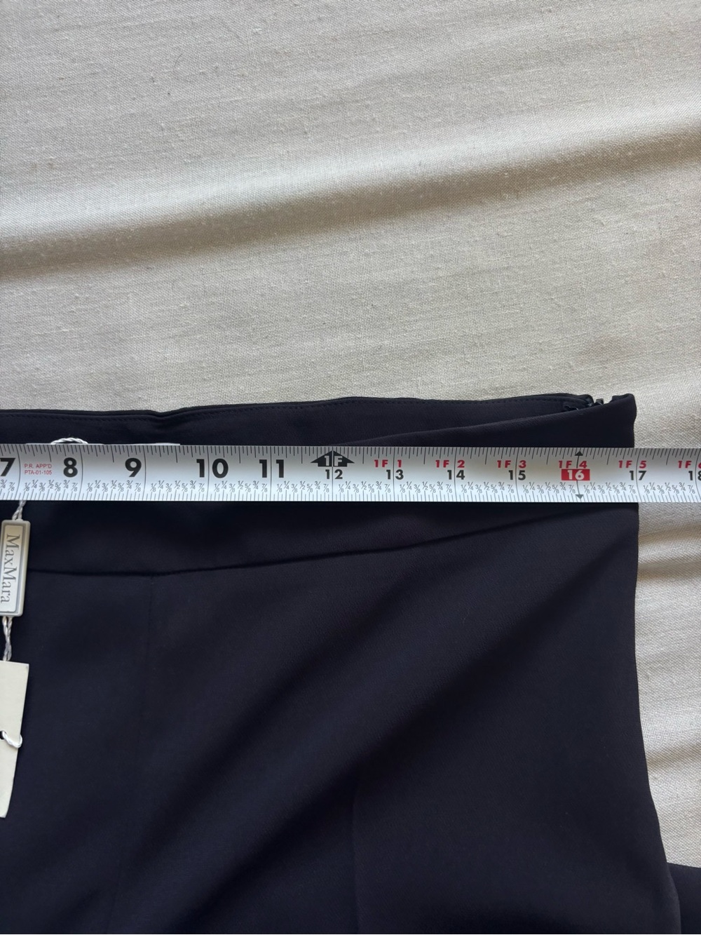 NWT Max Mara Guglia Navy Tailored Trousers Size 10 Made in Italy - Picture 10 of 13